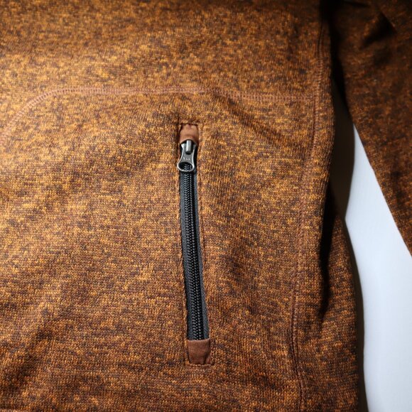 Sonoma Zipper Jacket, Burnt Orange, Large - Picture 3 of 5